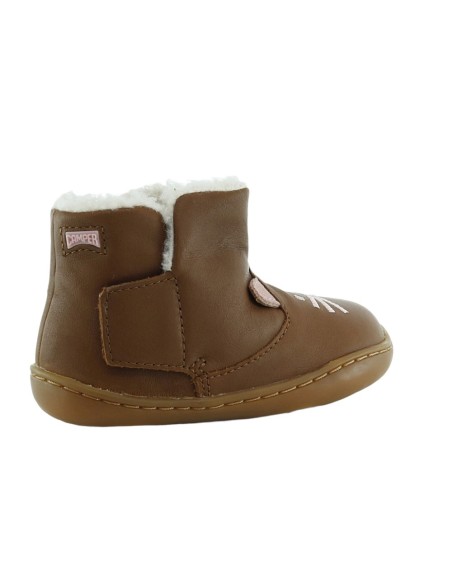 Botines Camper Kids Twins Marrón
