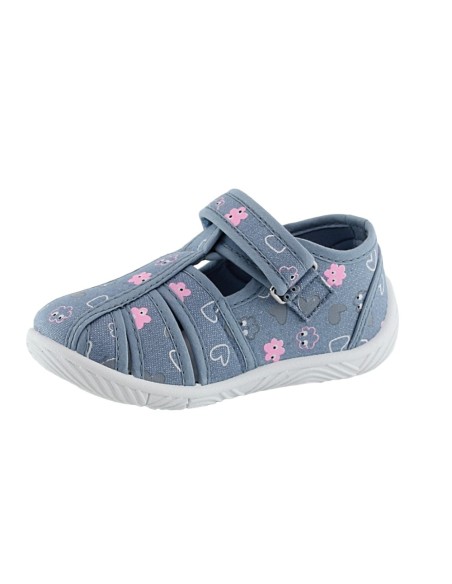 Zapatillas de lona Chicco Tullio 3 Azul Corazones