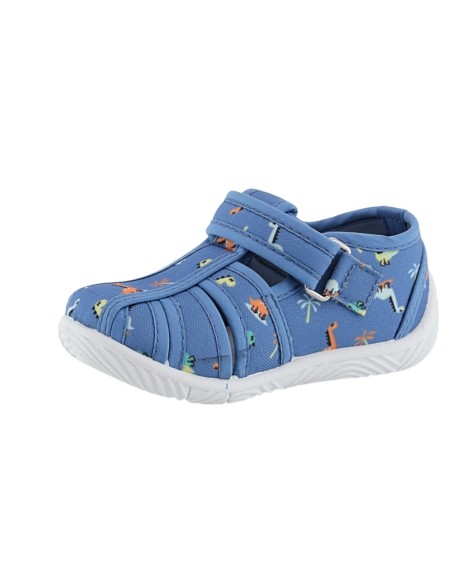 Zapatillas Chicco Tullio 4 Dinos Azul