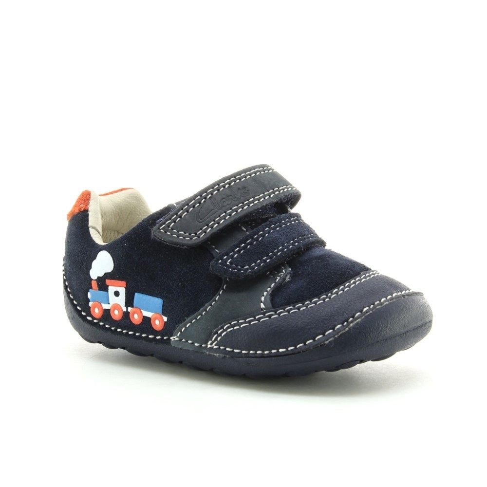 Zapatos Bebé Clarks Tiny Tom Azul