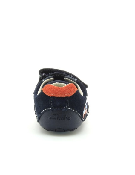 Zapatos Bebé Clarks Tiny Tom Azul