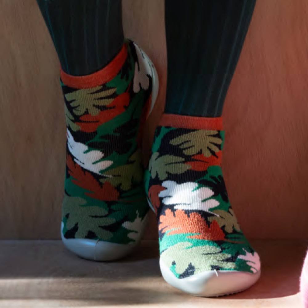 Calecetines con suela Collégien Nauture Multicolor