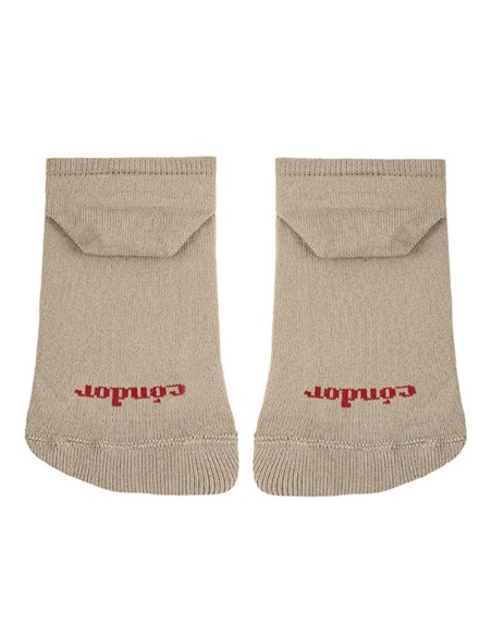 Calcetines barefoot invisibles hombre Talla única Beige