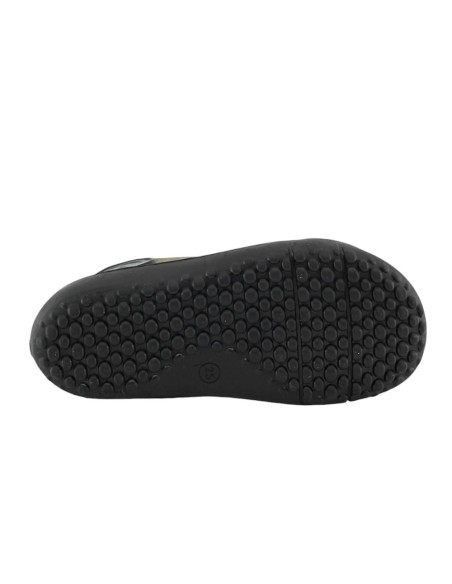 Botines barefoot Coqueflex 15509 Militar cordones y cremallera