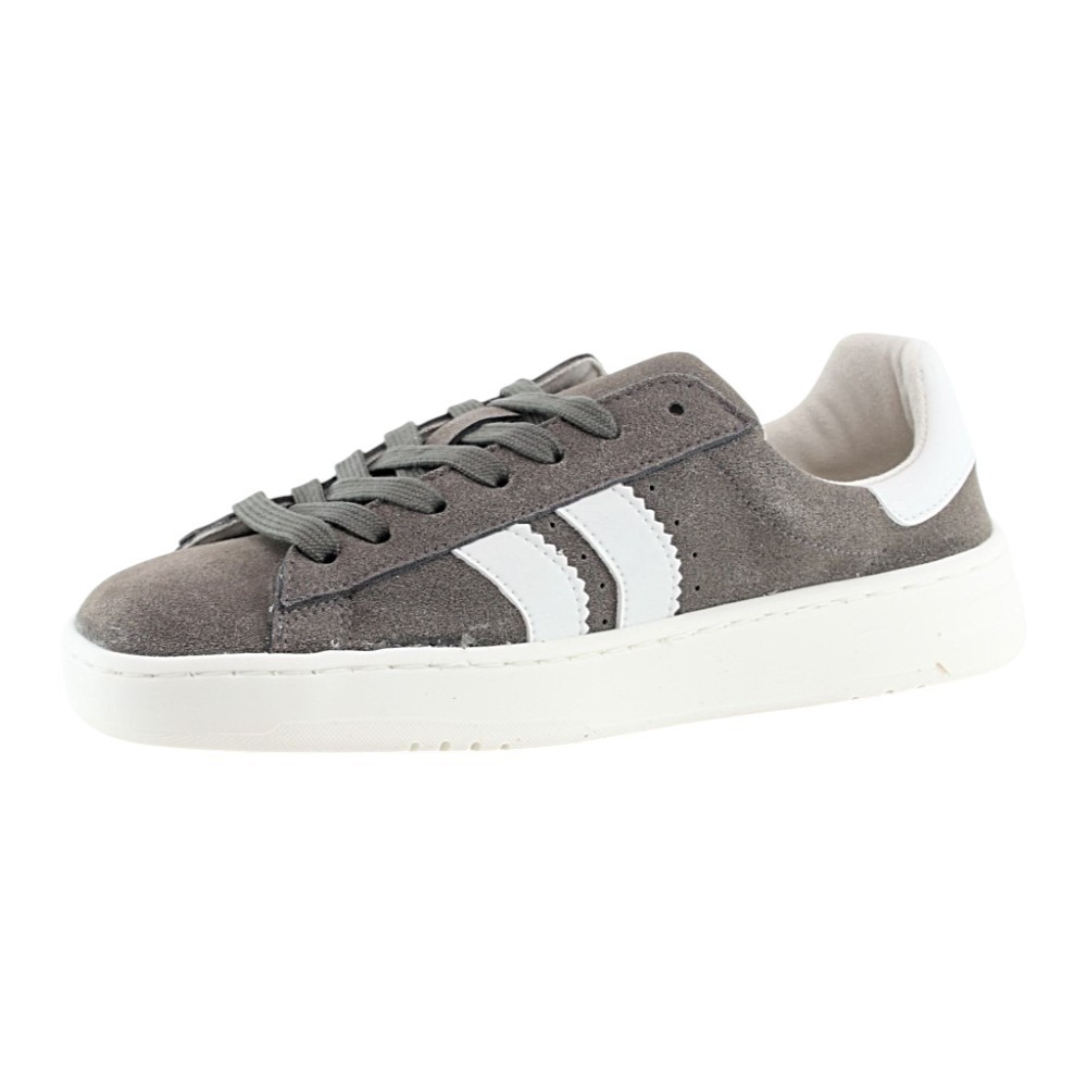 Zapatillas barefoot Coqueflex 4385 Piso Nayla Gris-Blanco