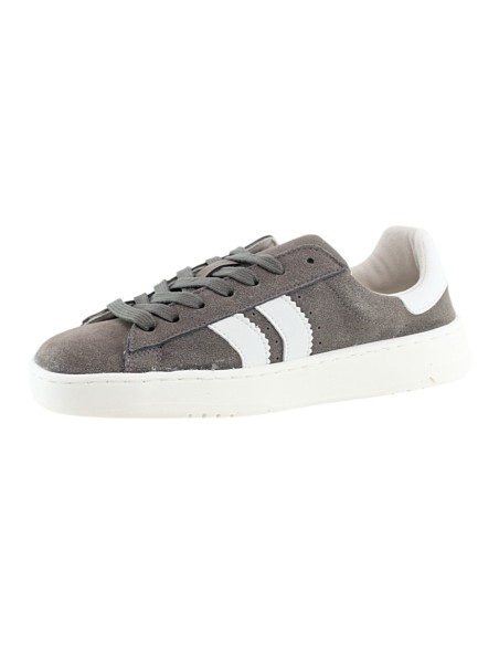 Zapatillas barefoot Coqueflex 4385 Piso Nayla Gris-Blanco
