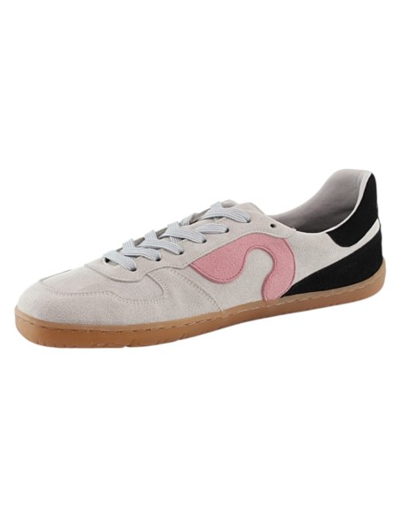 Zapatillas Coqueflex 4422 Piso Adam Gris-Rosa-Negro