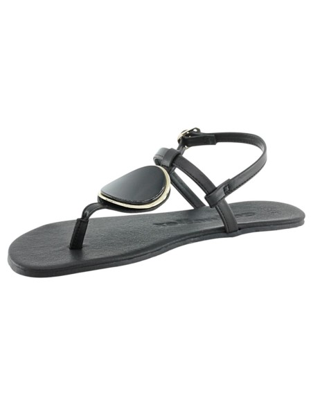 Sandalias barefoot 1566 Negro detalle