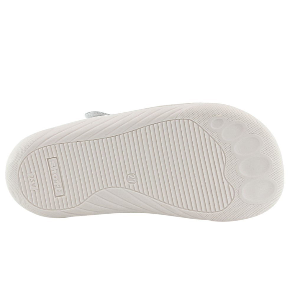 Sandalias barefoot cerradas Dispares Combi Blanco