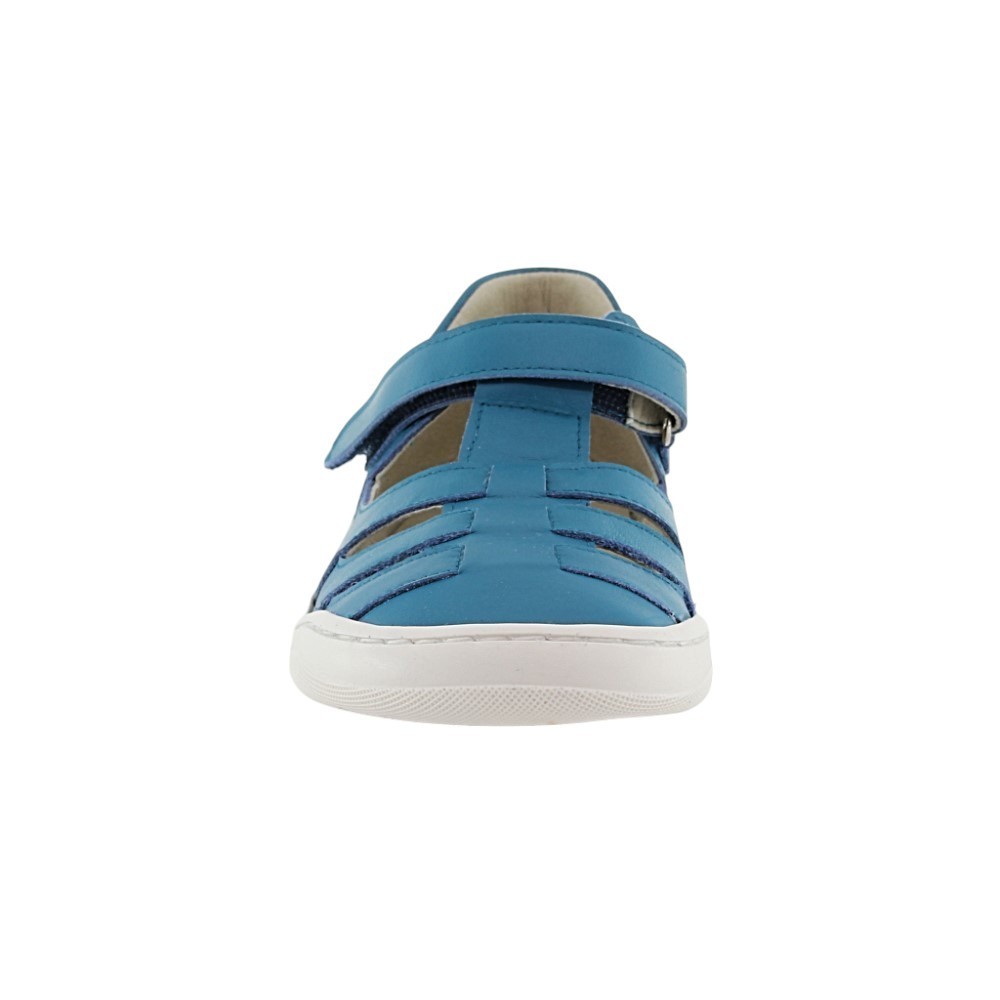 Sandalias barefoot cerradas Dispares Combi Jeans
