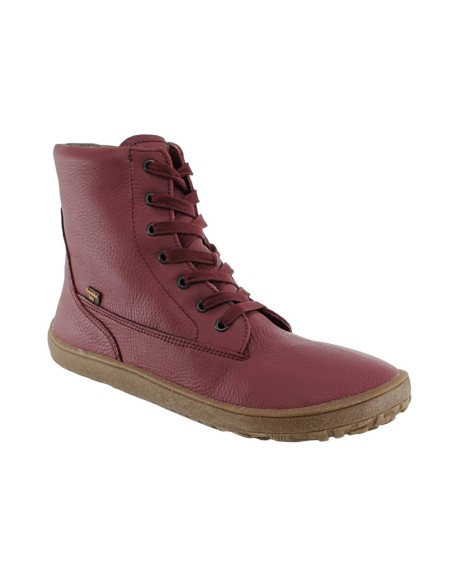 Botines impermeables barefoot Froddo Tex Laces Granate