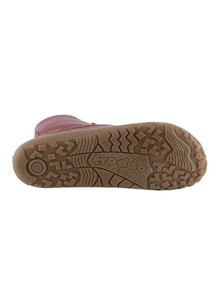 Botines impermeables barefoot Froddo Tex Laces Granate