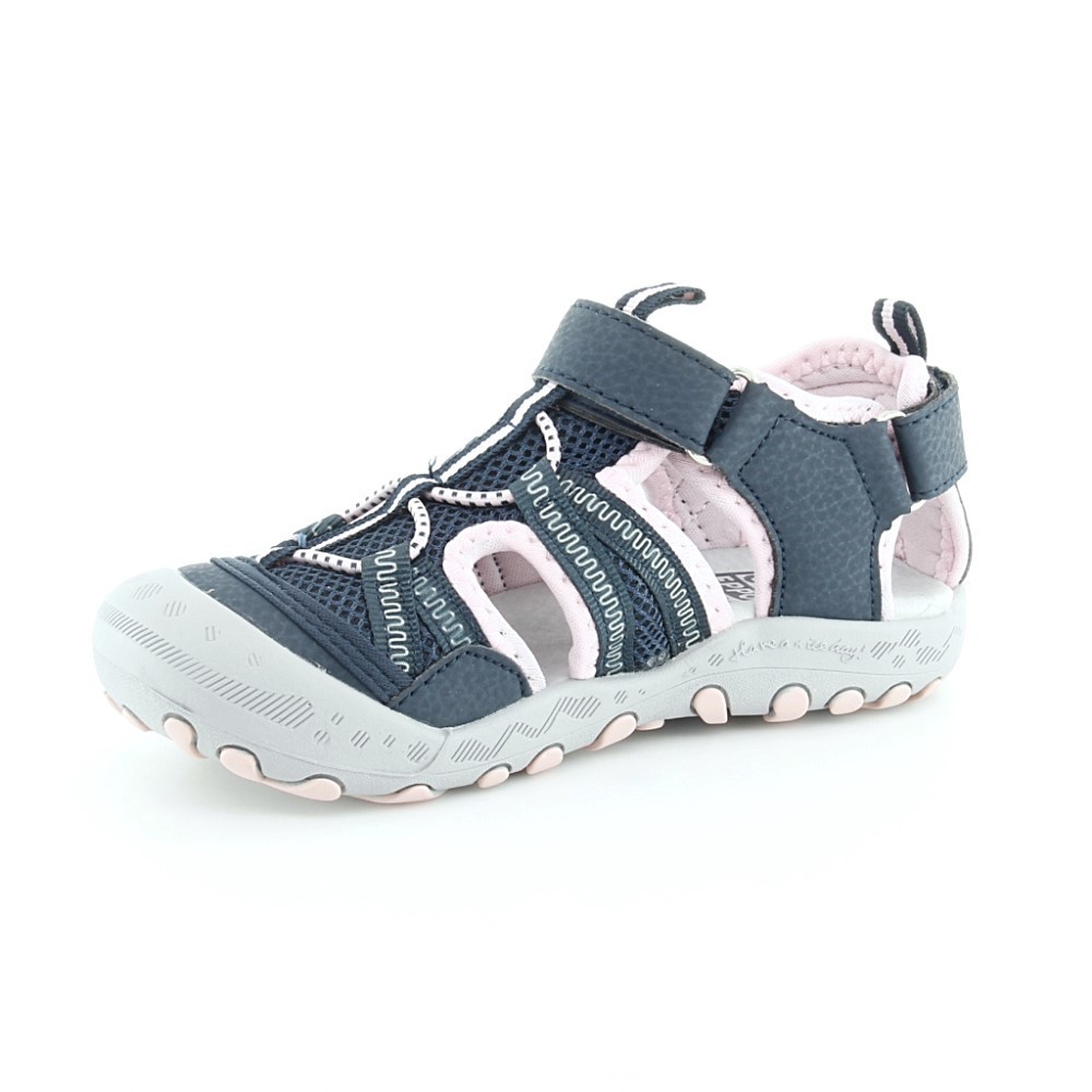 Sandalias Gioseppo Mazatalan Azul-Rosa.