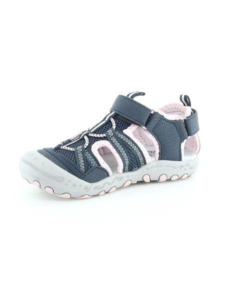 Sandalias Gioseppo Mazatalan Azul-Rosa.