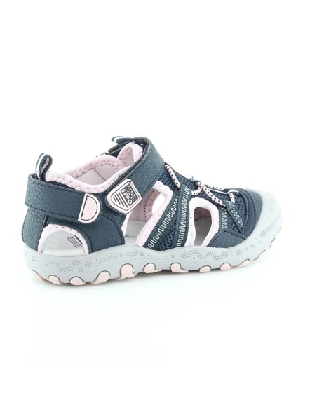 Sandalias Gioseppo Mazatalan Azul-Rosa.