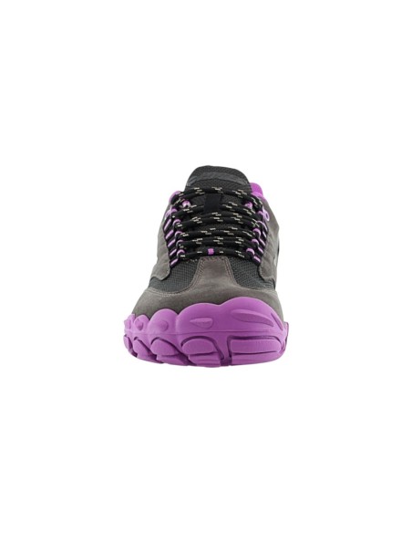 Botines Hi-Tec impermeables barefoot Figaro Gris-Lila