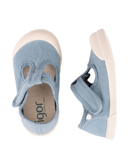 Zapatillas de lona barefoot Igor Pepito Oceano