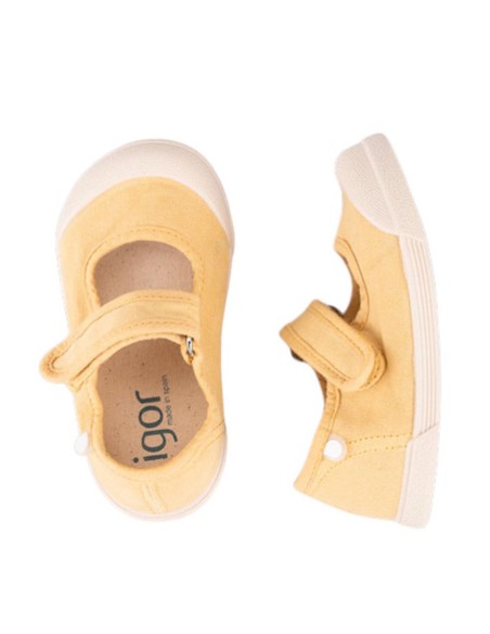 Merceditas barefoot de lona Igor Dijon