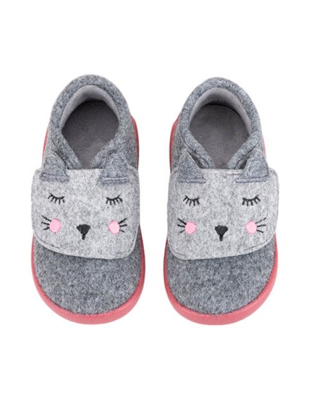 Zapatillas de casa resptuosas Igor Miau Gris