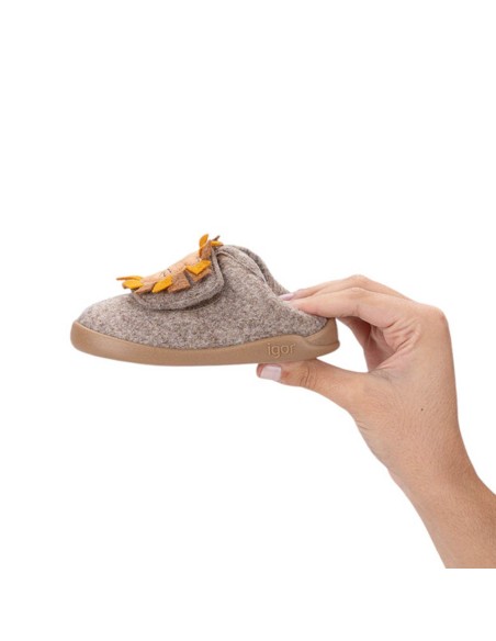 Zapatillas de casa respetuosas Igor Homie Taupe