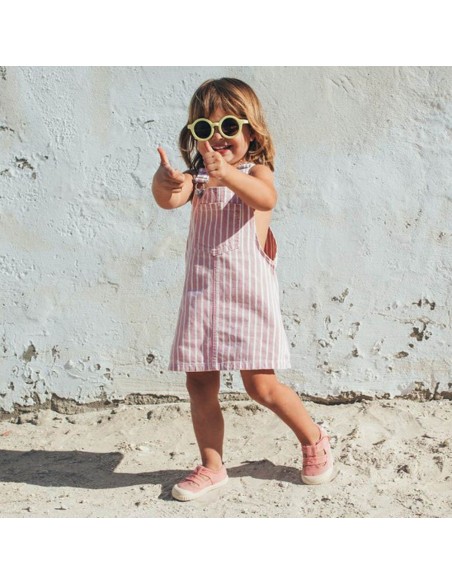 Sandalias barefoot de lona Igor Wide Berri Rosa