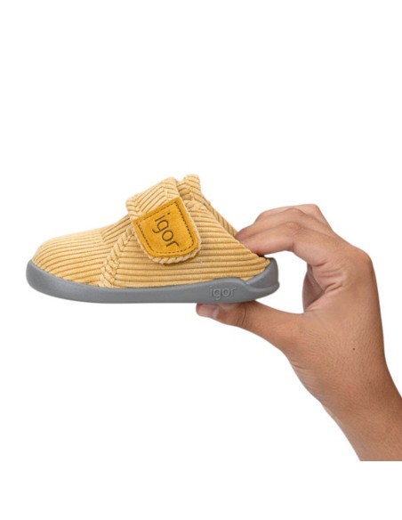 Zapatillas de casa Igor respetuoso Homie Pana Amarillo