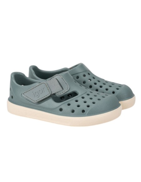 Sandalias respetuosas de agua Igor Malibu Verde