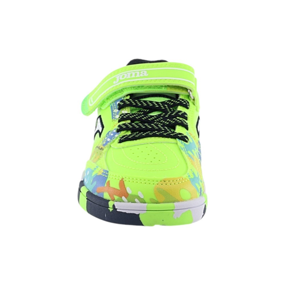 Zapatillas de futbol sala barefoot Joma Top Flex Verde Flúor