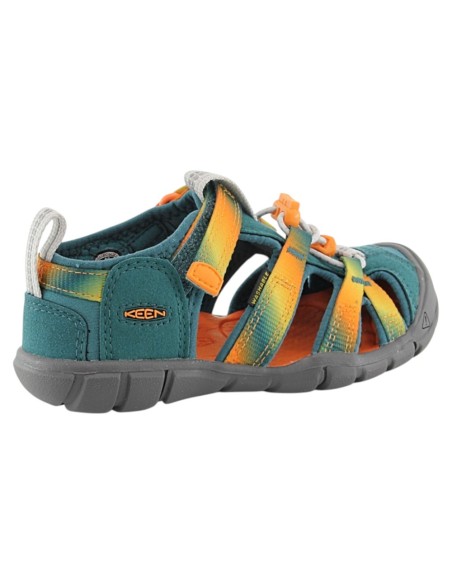 Sandalias Keen Seacamp II CNX Verde-Naranja