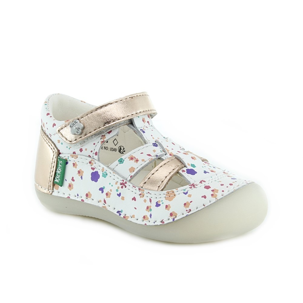 Sandalias cerradas Kickers Sushy Blanco-Multi