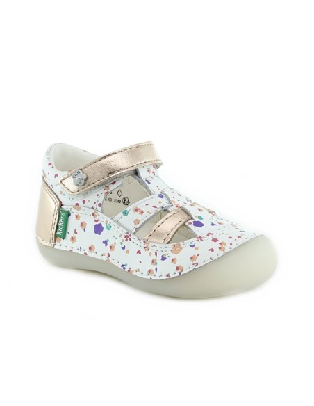 Sandalias cerradas Kickers Sushy Blanco-Multi