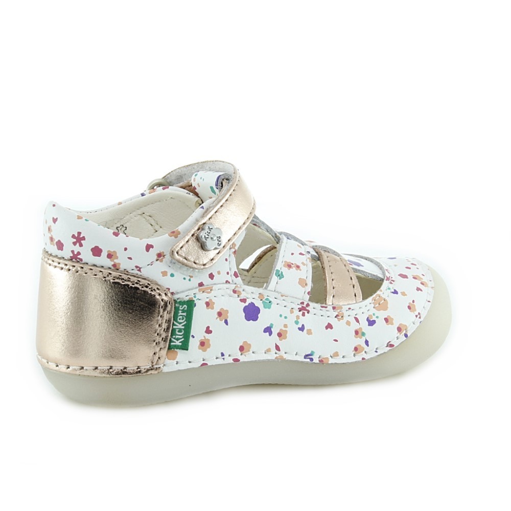Sandalias cerradas Kickers Sushy Blanco-Multi