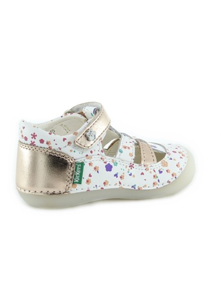 Sandalias cerradas Kickers Sushy Blanco-Multi