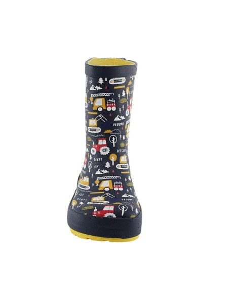 Botas de agua BAREFOOT Koel Wellie Trator Azul