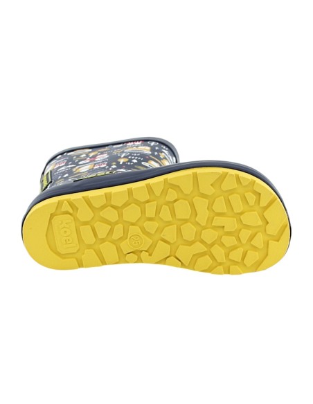 Botas de agua BAREFOOT Koel Wellie Trator Azul