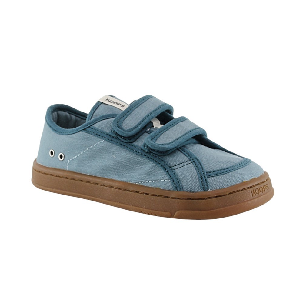 Calzado barefoot Koops lona Morna Azul