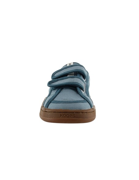 Calzado barefoot Koops lona Morna Azul