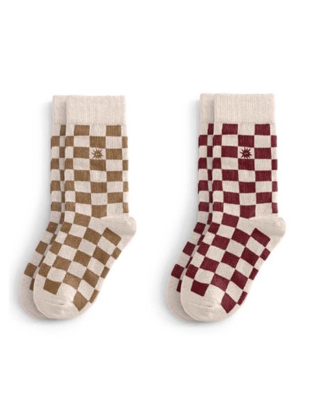 Pack 2 Calcetines Koops Cuadros Multicolor