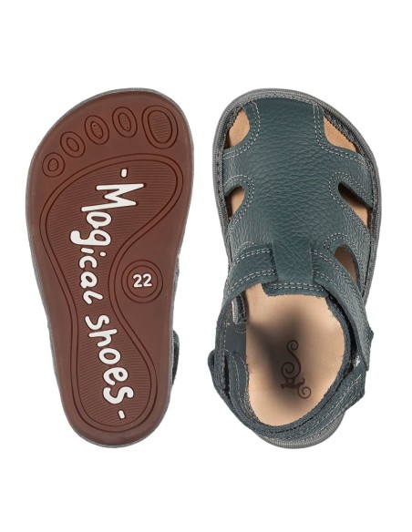 Sandalia respetuosa Magical Shoes Janu Azul