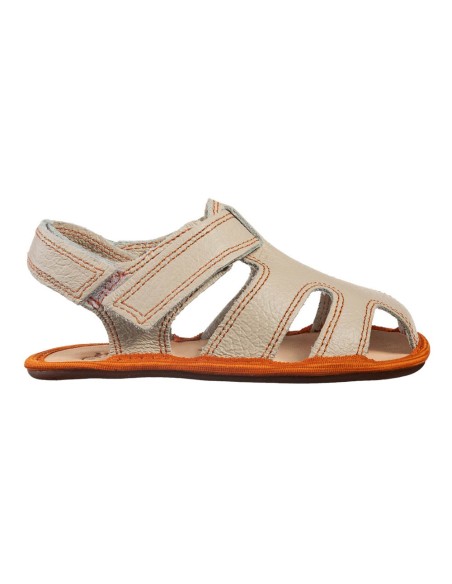 Sandalias Barefoot Magical Shoes Janu Beige-Naranja