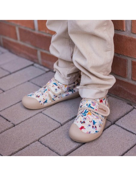 Zapatillas respetuosas Milash Fun Cotton Blanco Multi