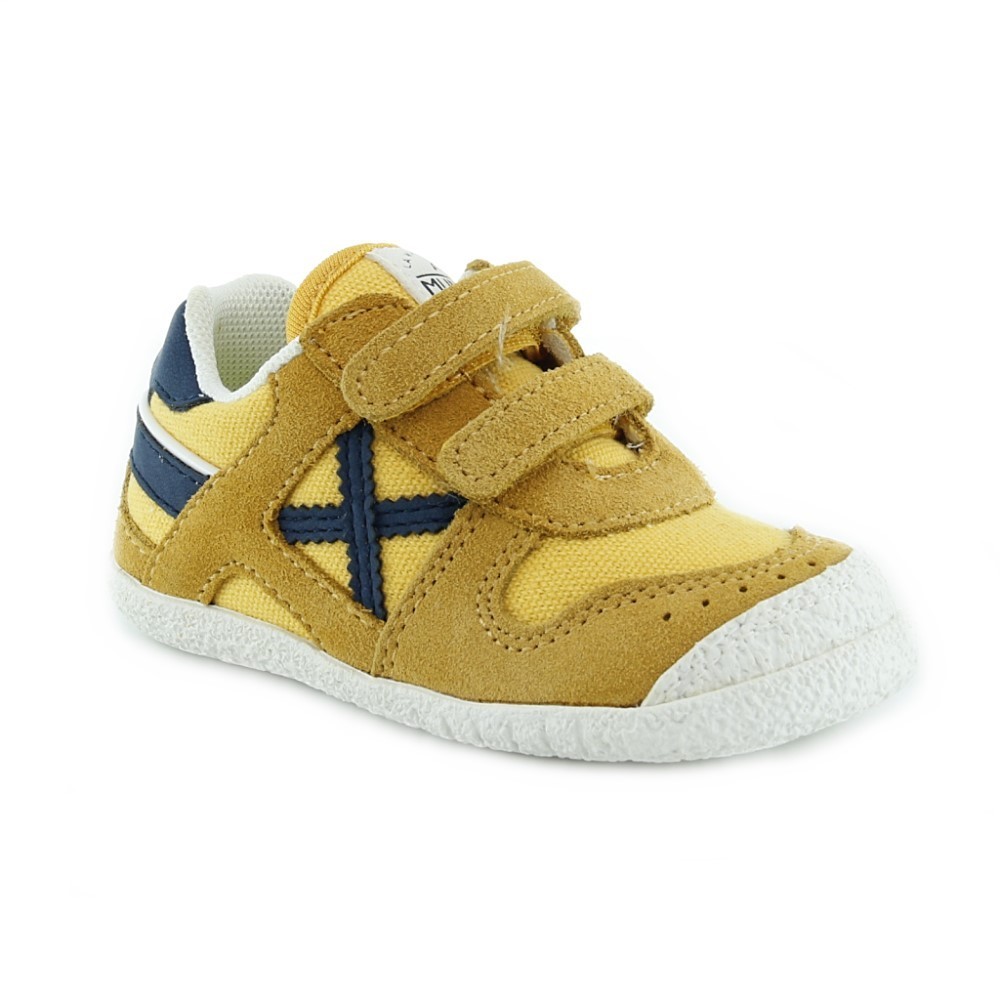 Zapatillas Munich Baby Goal Amarillo
