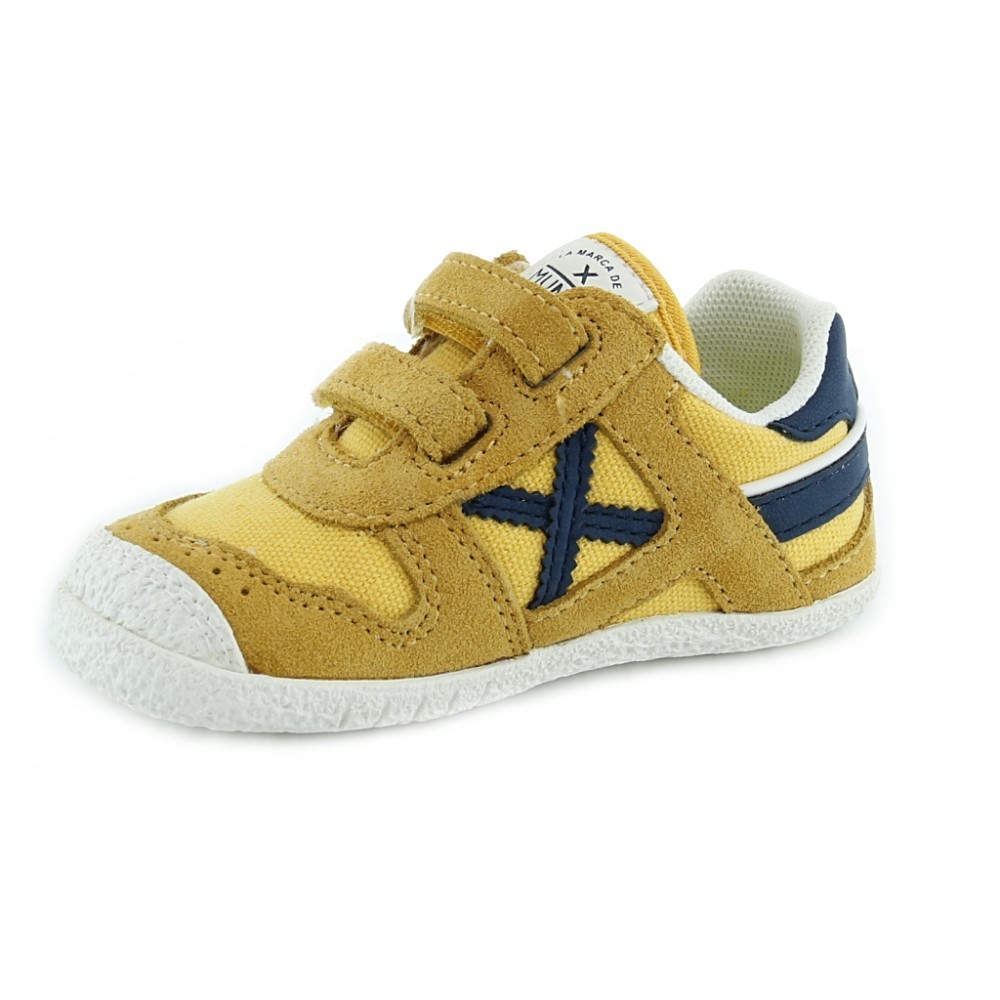 Zapatillas Munich Baby Goal Amarillo