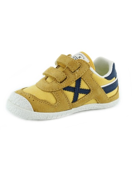 Zapatillas Munich Baby Goal Amarillo
