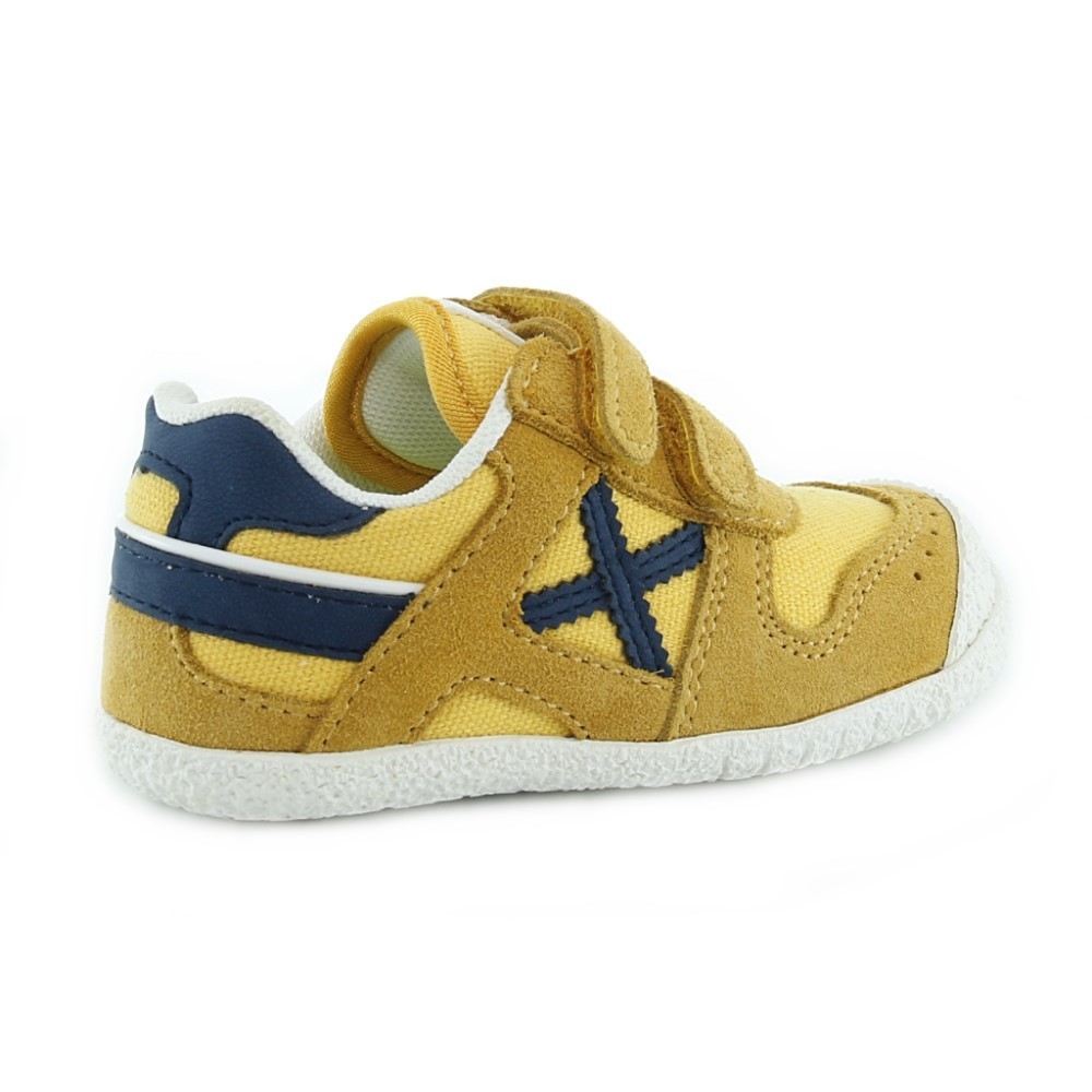 Zapatillas Munich Baby Goal Amarillo