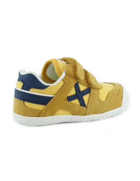 Zapatillas Munich Baby Goal Amarillo