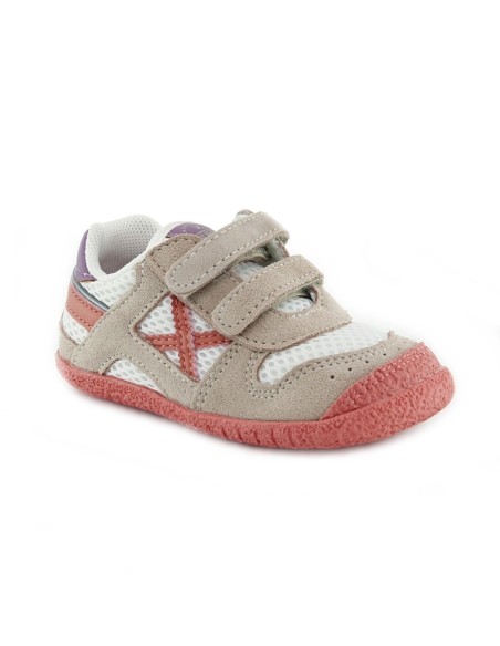 Zapatillas Munich Baby Goal Beige