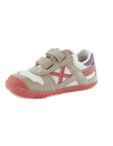 Zapatillas Munich Baby Goal Beige