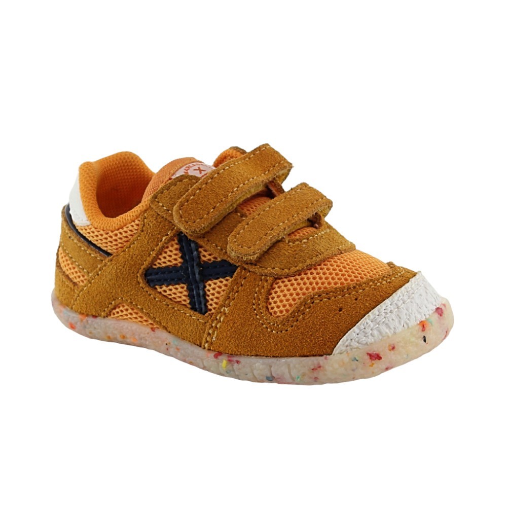 Zapatillas Munich Baby Goal Mostaza