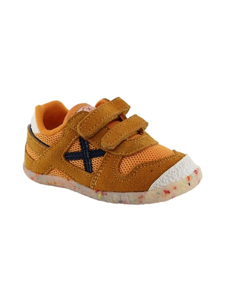 Zapatillas Munich Baby Goal Mostaza